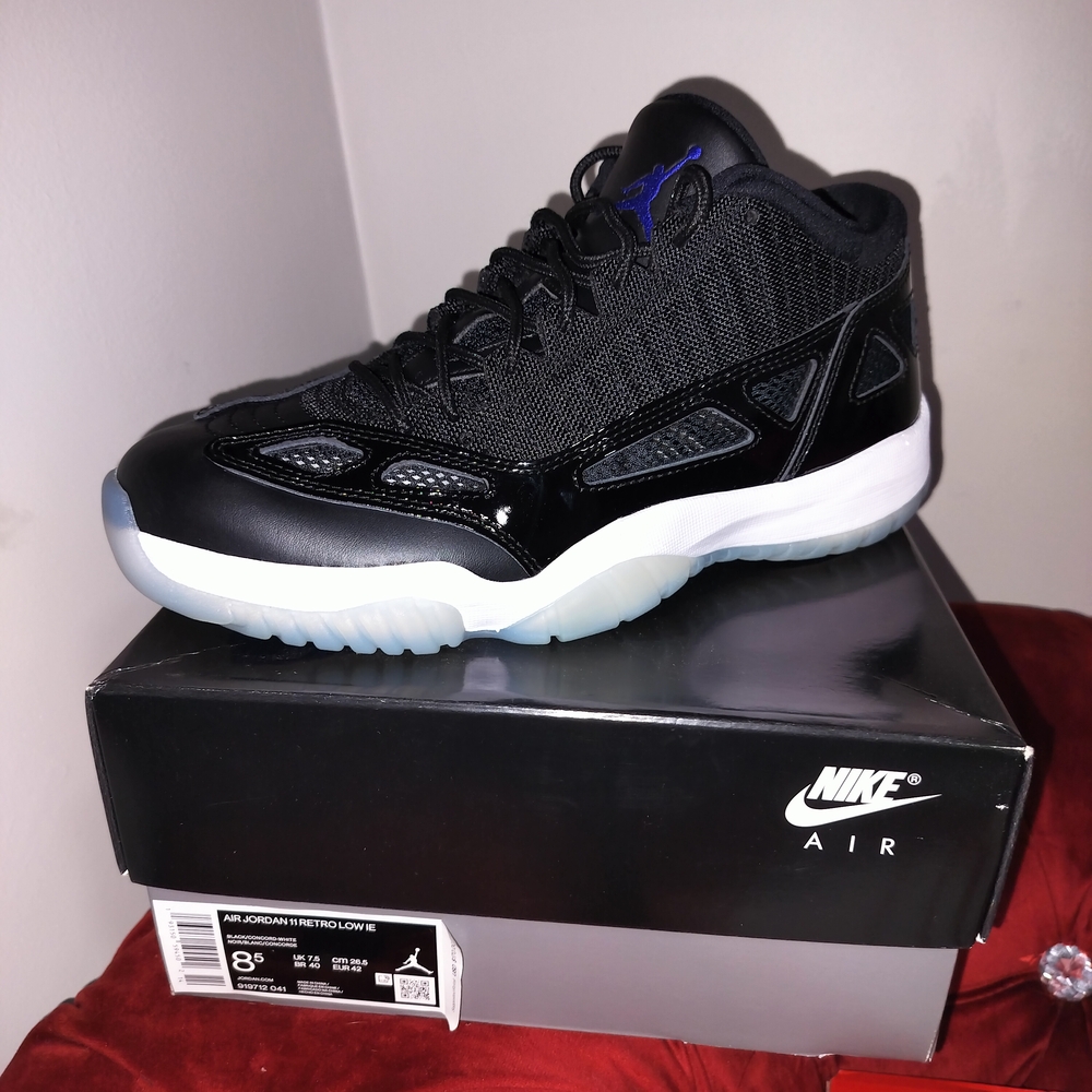 Nike Air Jordan 11 Retro Low IE Black Sneakers